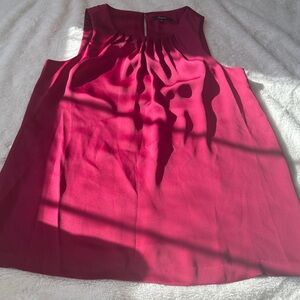 Express Rich Magenta Sleeveless Blouse